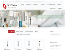 Tablet Screenshot of pavezyum.com